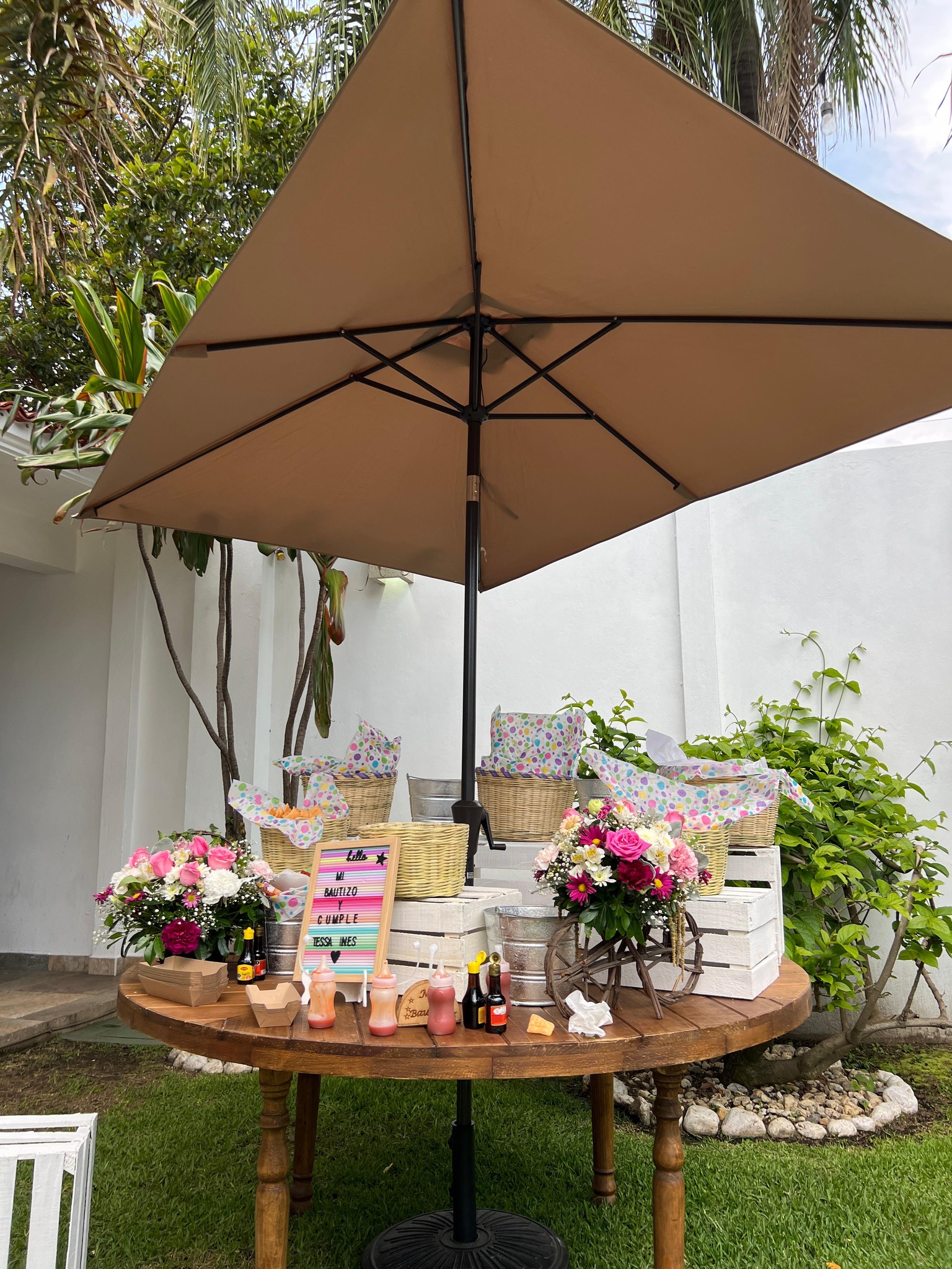 Mesa de regalos Jardín Cuernavaca