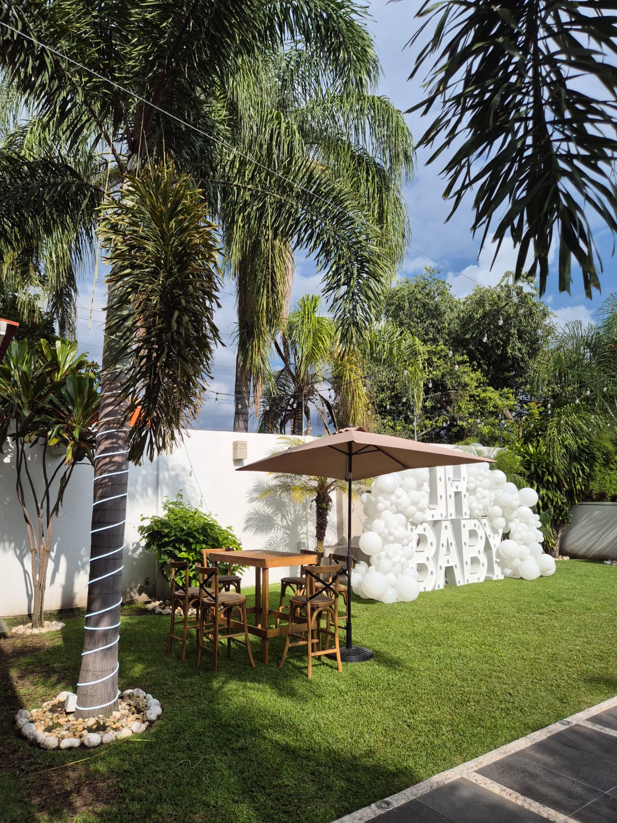 Set baby shower Jardín Cuernavaca